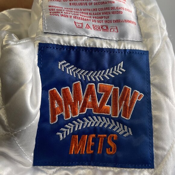 Starter Homage Exclusive New York Mets Bomber Jacket Size XXL - Picture 4 of 4
